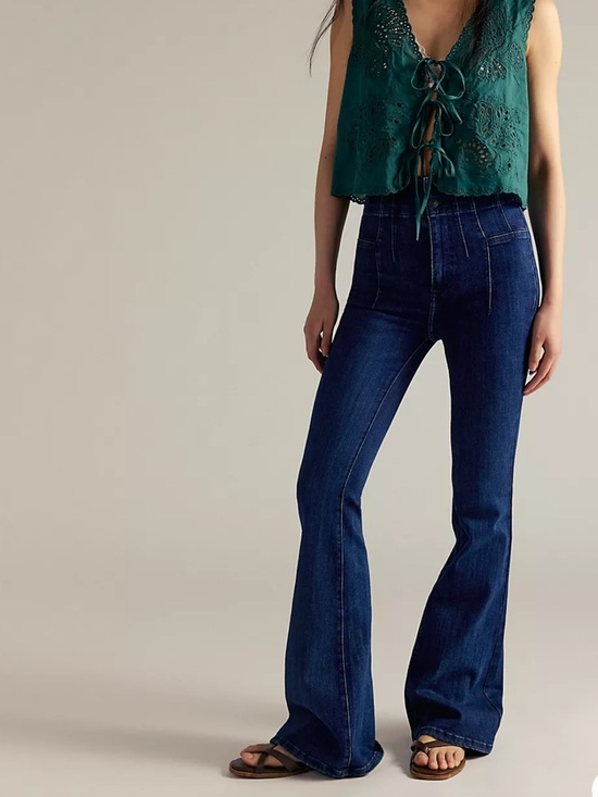 We The Free Denim - FREE PEOPLE We The Free Jayde Flare Jeans